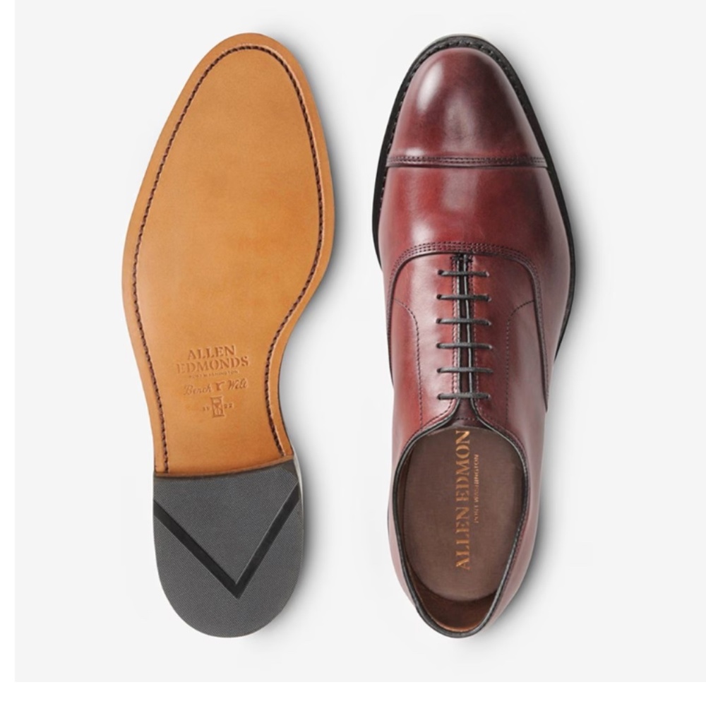 Allen Edmonds Park Avenue Cap-toe Oxford Dress Shoe